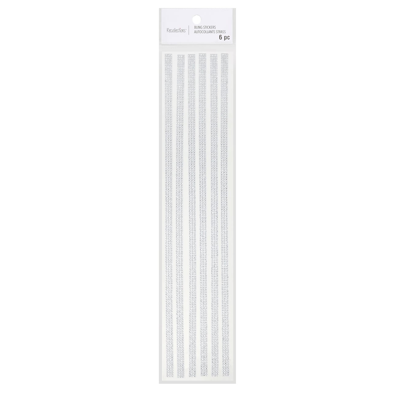 12 Packs: 6 ct. (72 total) Clear Micro Gem Strips by Recollections™